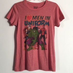 Marvel “I ❤️ Men in Uniform” Shirt!